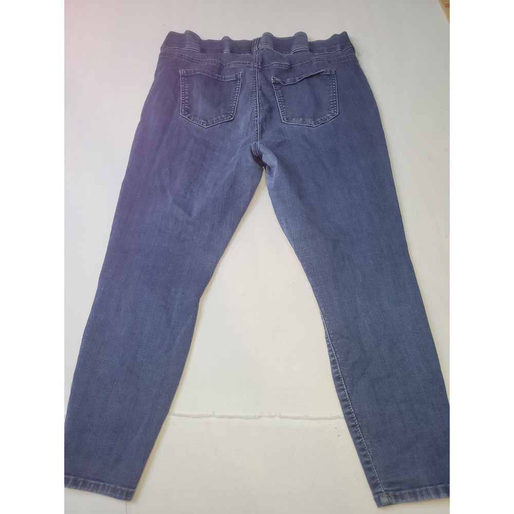 Seven7 Easy Tapered Jeans Mens 30 Inseam Blue Medium Wash 100% Cotton Denim